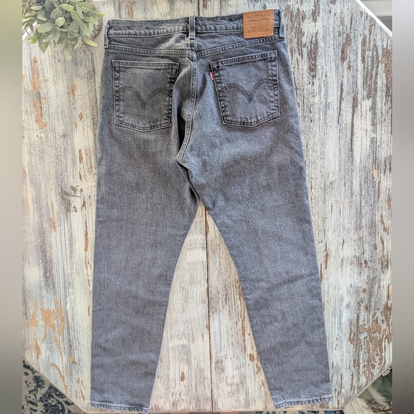 Levi's Wedgie Fit Ankle Grey Women's 30 - Picture 7 of 10